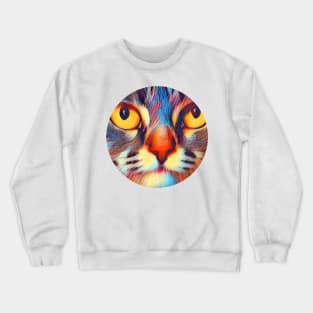 Chill mycat, revolution for cats Crewneck Sweatshirt